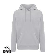 Vue Polaire à capuche en polyester recyclé Iqoniq Trivor de couleur gris| Krokrodeal
