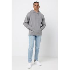 Vue Polaire à capuche en polyester recyclé Iqoniq Trivor de couleur gris| Krokrodeal