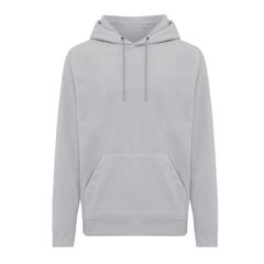 Vue Polaire à capuche en polyester recyclé Iqoniq Trivor de couleur gris| Krokrodeal