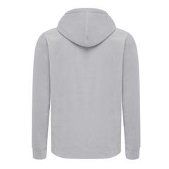 Vue Polaire à capuche en polyester recyclé Iqoniq Trivor de couleur gris| Krokrodeal