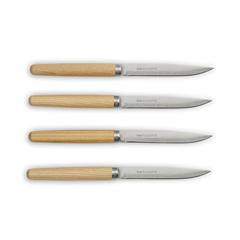 Vue VINGA Couteaux à viande 4pcs Retro de couleur gris| Krokrodeal