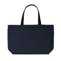 Vue Sac tote iso en toile 240 g/m² recyclée non teintée Aware™ de couleur bleu| Krokrodeal