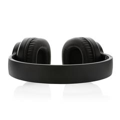 Vue Casque sans fil en aluminium recyclé Terra RCS de couleur gris| Krokrodeal