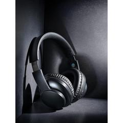 Vue Casque sans fil en aluminium recyclé Terra RCS de couleur gris| Krokrodeal