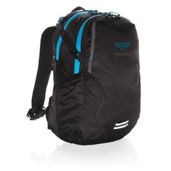 Vue Sac à dos de randonnée Explorer Medium 26L de couleur bleu| Krokrodeal