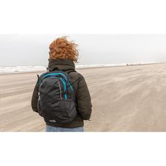 Vue Sac à dos de randonnée Explorer Medium 26L de couleur bleu| Krokrodeal