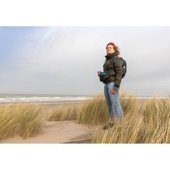 Vue Sac à dos de randonnée Explorer Medium 26L de couleur bleu| Krokrodeal