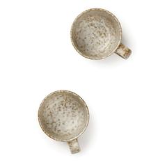 Vue VINGA Duo de mug Monte de couleur beige| Krokrodeal