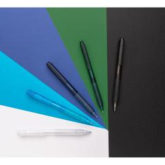 Vue Stylo X9 finition givré avec grip silicone de couleur blanc| Krokrodeal