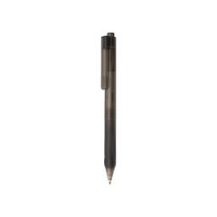 Vue Stylo X9 finition givré avec grip silicone de couleur noir| Krokrodeal