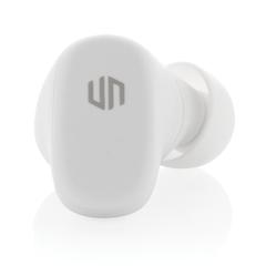 Vue Ecouteurs hybride ANC et ENC Urban Vitamin Gilroy de couleur blanc| Krokrodeal