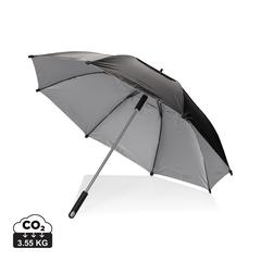 Vue Parapluie tempête 27'' Aware™ Hurricane de couleur noir| Krokrodeal
