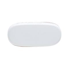 Vue Ecouteur TWS en plastique recyclé RCS et liège Oregon de couleur marron| Krokrodeal