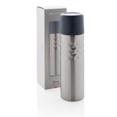 Vue Bouteille isotherme Mosa de couleur gris| Krokrodeal