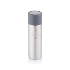 Vue Bouteille isotherme Mosa de couleur gris| Krokrodeal