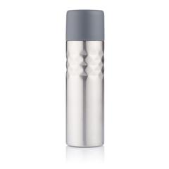 Vue Bouteille isotherme Mosa de couleur gris| Krokrodeal