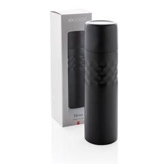 Vue Bouteille isotherme Mosa de couleur noir| Krokrodeal