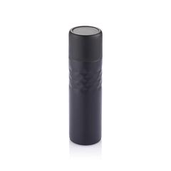 Vue Bouteille isotherme Mosa de couleur noir| Krokrodeal