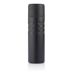 Vue Bouteille isotherme Mosa de couleur noir| Krokrodeal