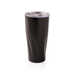 Vue Mug avec isolation en cuivre de couleur noir| Krokrodeal