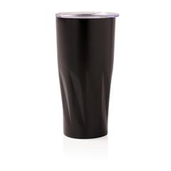 Vue Mug avec isolation en cuivre de couleur noir| Krokrodeal