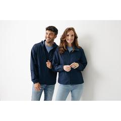 Vue Veste légère en polyester recyclé Iqoniq Logan de couleur bleu| Krokrodeal