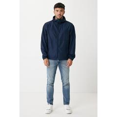 Vue Veste légère en polyester recyclé Iqoniq Logan de couleur bleu| Krokrodeal