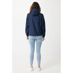 Vue Veste légère en polyester recyclé Iqoniq Logan de couleur bleu| Krokrodeal