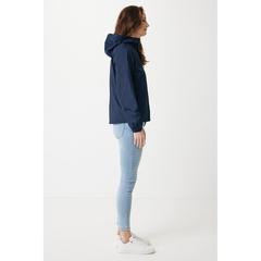 Vue Veste légère en polyester recyclé Iqoniq Logan de couleur bleu| Krokrodeal