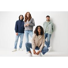 Vue Veste légère en polyester recyclé Iqoniq Logan de couleur bleu| Krokrodeal