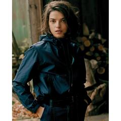 Vue Veste légère en polyester recyclé Iqoniq Logan de couleur bleu| Krokrodeal