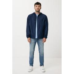 Vue Veste légère en polyester recyclé Iqoniq Logan de couleur bleu| Krokrodeal