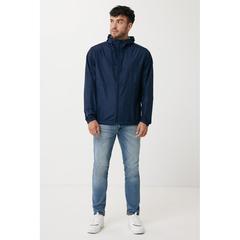 Vue Veste légère en polyester recyclé Iqoniq Logan de couleur bleu| Krokrodeal