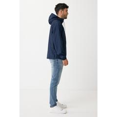 Vue Veste légère en polyester recyclé Iqoniq Logan de couleur bleu| Krokrodeal
