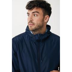 Vue Veste légère en polyester recyclé Iqoniq Logan de couleur bleu| Krokrodeal