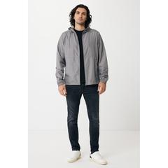 Vue Veste légère en polyester recyclé Iqoniq Logan de couleur gris| Krokrodeal