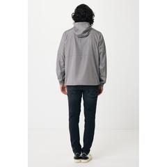 Vue Veste légère en polyester recyclé Iqoniq Logan de couleur gris| Krokrodeal