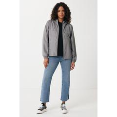 Vue Veste légère en polyester recyclé Iqoniq Logan de couleur gris| Krokrodeal
