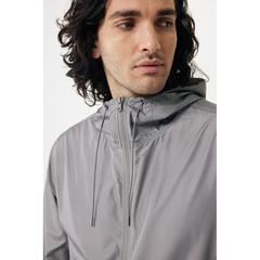 Vue Veste légère en polyester recyclé Iqoniq Logan de couleur gris| Krokrodeal
