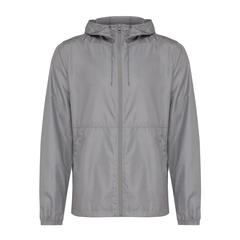 Vue Veste légère en polyester recyclé Iqoniq Logan de couleur gris| Krokrodeal