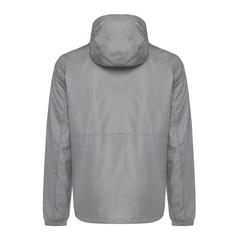 Vue Veste légère en polyester recyclé Iqoniq Logan de couleur gris| Krokrodeal