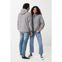 Vue Veste légère en polyester recyclé Iqoniq Logan de couleur gris| Krokrodeal