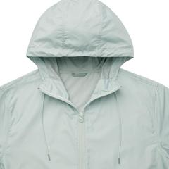Vue Veste légère en polyester recyclé Iqoniq Logan de couleur vert| Krokrodeal