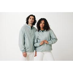 Vue Veste légère en polyester recyclé Iqoniq Logan de couleur vert| Krokrodeal