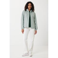 Vue Veste légère en polyester recyclé Iqoniq Logan de couleur vert| Krokrodeal