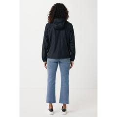 Vue Veste légère en polyester recyclé Iqoniq Logan de couleur noir| Krokrodeal