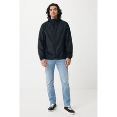 Vue Veste légère en polyester recyclé Iqoniq Logan de couleur noir| Krokrodeal
