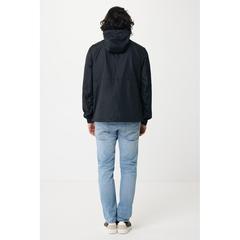 Vue Veste légère en polyester recyclé Iqoniq Logan de couleur noir| Krokrodeal