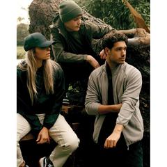 Vue Veste légère en polyester recyclé Iqoniq Logan de couleur noir| Krokrodeal
