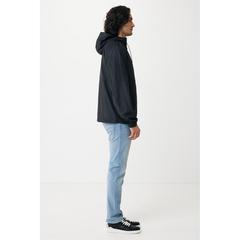 Vue Veste légère en polyester recyclé Iqoniq Logan de couleur noir| Krokrodeal